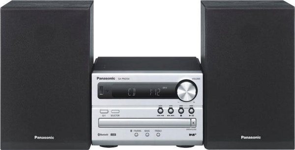 Panasonic »SC-PM254EG« Microanlage (Bluetooth, Digitalradio (DAB), FM-Tuner mit RDS, 20 W)