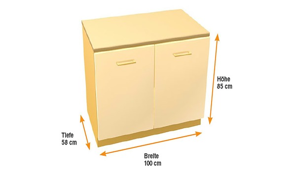Spülenunterschrank, 2-türig von Sconto-SB für 89,95 € ansehen!