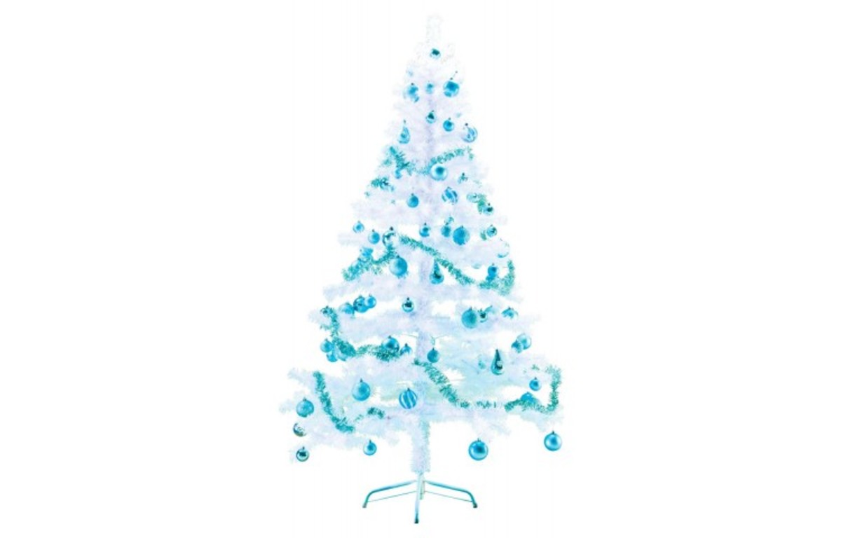 Weihnachtsbaum weiß 180 cm von POCO Einrichtungsmarkt für 14,99 € ansehen!