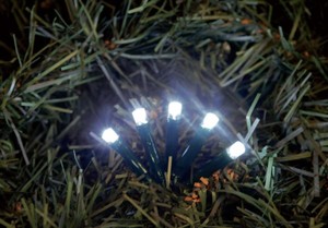 TrendLine LED Lichterkette 200 flammig weiß
, 
weiss, für außen geeignet