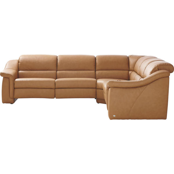 Wohnlandschaft Echtleder Braun - The Door Knockers