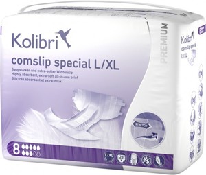 Kolibri Windelslip comslip special Premium
, 
für schwere bis schwerste Inkontinenz