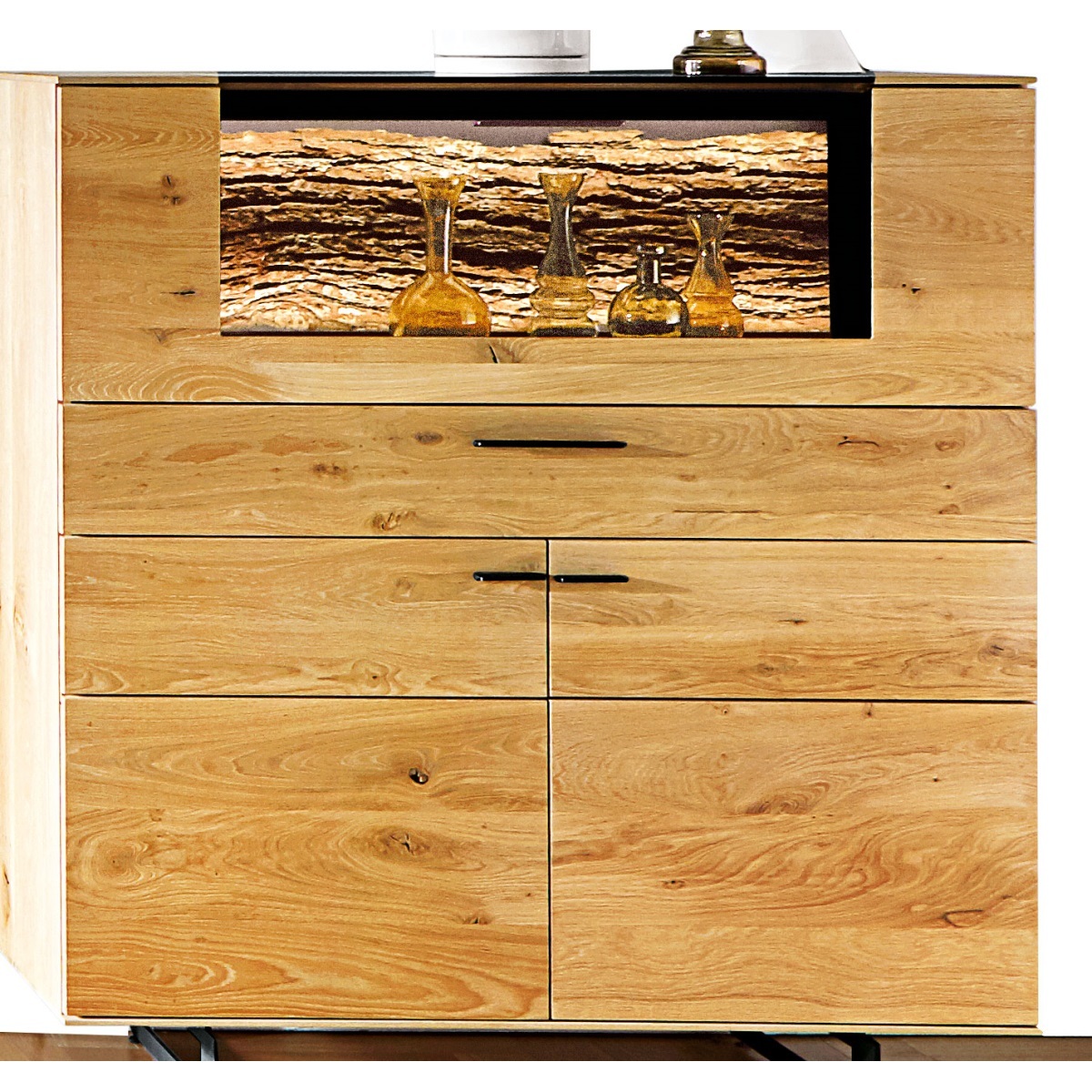 TRAUMWERKSTATT Highboard 115 x 116 cm RUNA ohne Kufen von porta Möbel