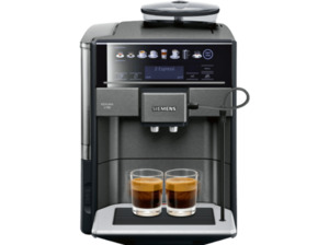 SIEMENS TE657509DE S700, Kaffeevollautomat, 1.7 Liter Wassertank, 19 bar, Schwarz