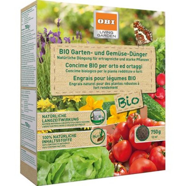 OBI Bio Garten und GemüseDünger 750 g von OBI ansehen!