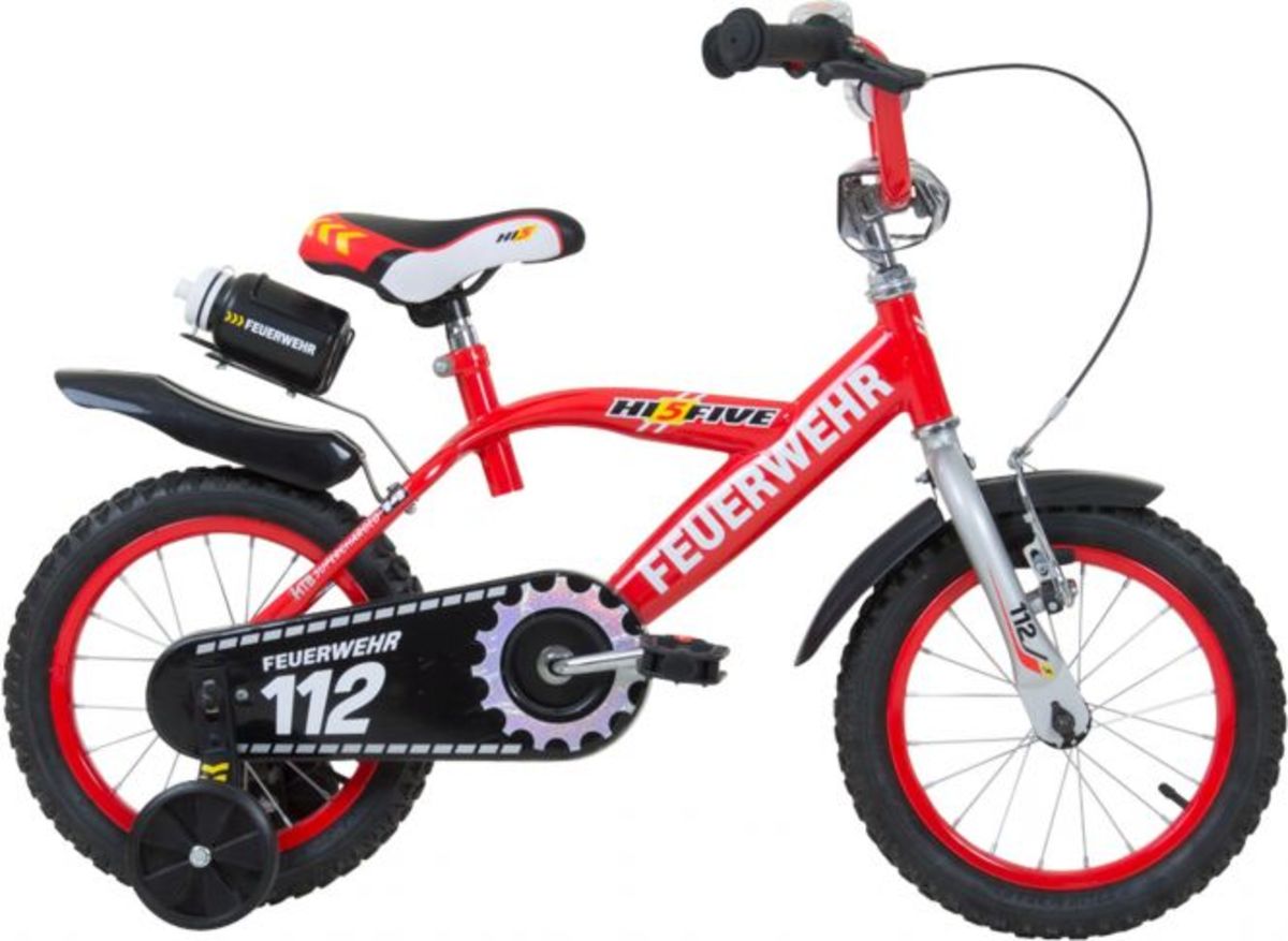 Kinderfahrrad Hi5 Feuerwehr 14 Zoll von Rofu ansehen!