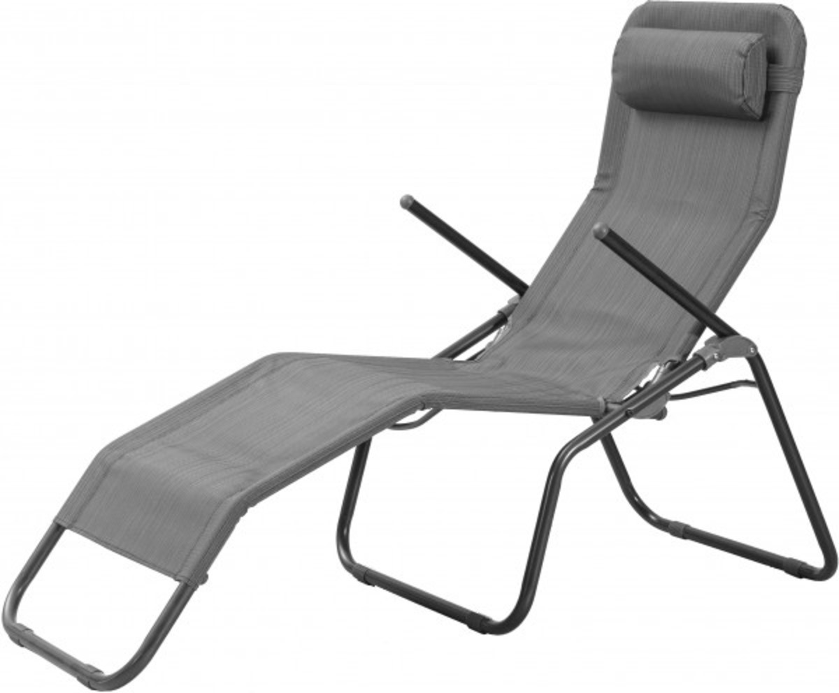 Primaster Sonnenliege Sola Comfort , anthrazit von Globus Baumarkt für
