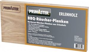 Primaster Räucher-Planken
, 
Erle, 2 Stück