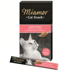 Miamor Cat Snack Lachs-Cream 11x6x15g