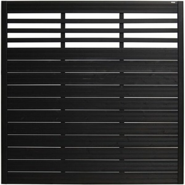Andrewex SichtschutzzaunElement Soho Anthrazit lackiert 180 cm x 180