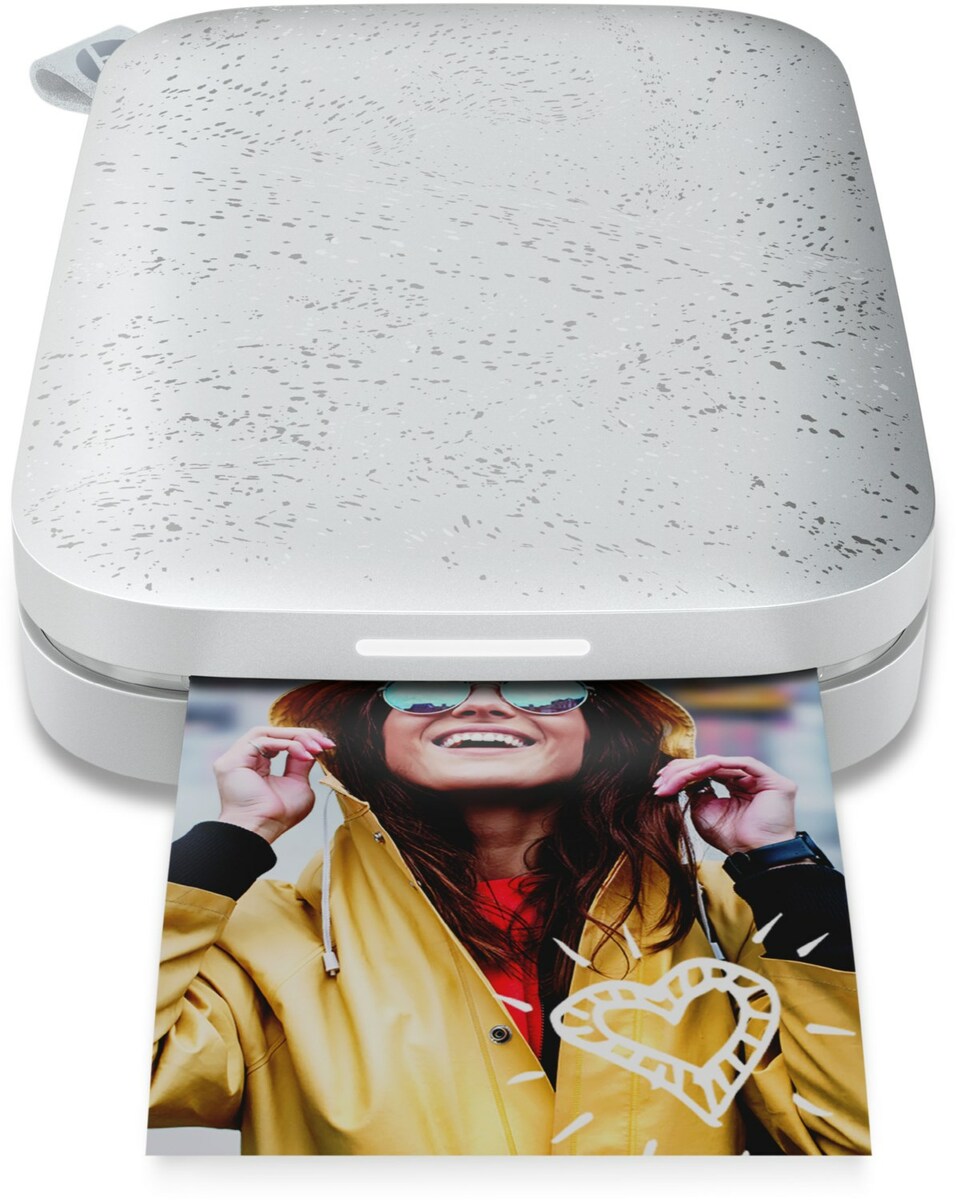 HP Sprocket 200 Fotodrucker luna pearl von Euronics ansehen!