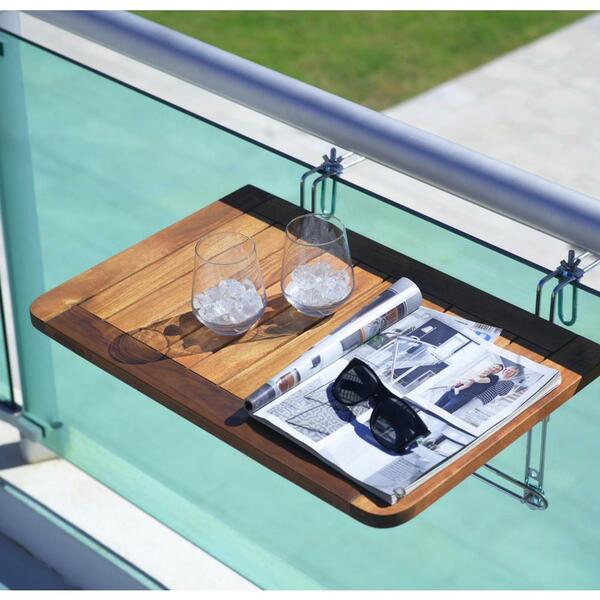 Balkontisch Helena 40x60cm aus Akazienholz von Mömax für 14,90 € ansehen!