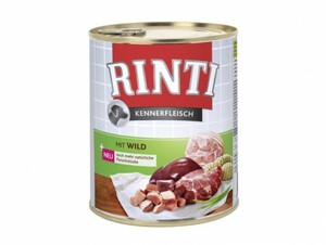 Rinti Pur Kennerfleisch Wild
, 
Inhalt: 800 g Dose