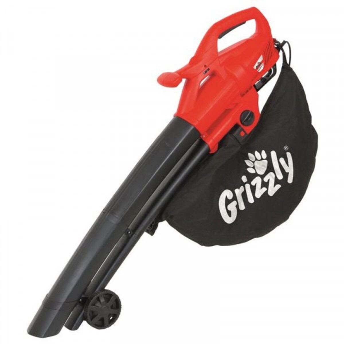 Grizzly ElektroLaubsauger ELS 2614 2E , 3 in 1 Laubsauger, Laubbläser