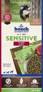 Bosch Sensitive Lamm & Reis
, 
Inhalt: 15 kg