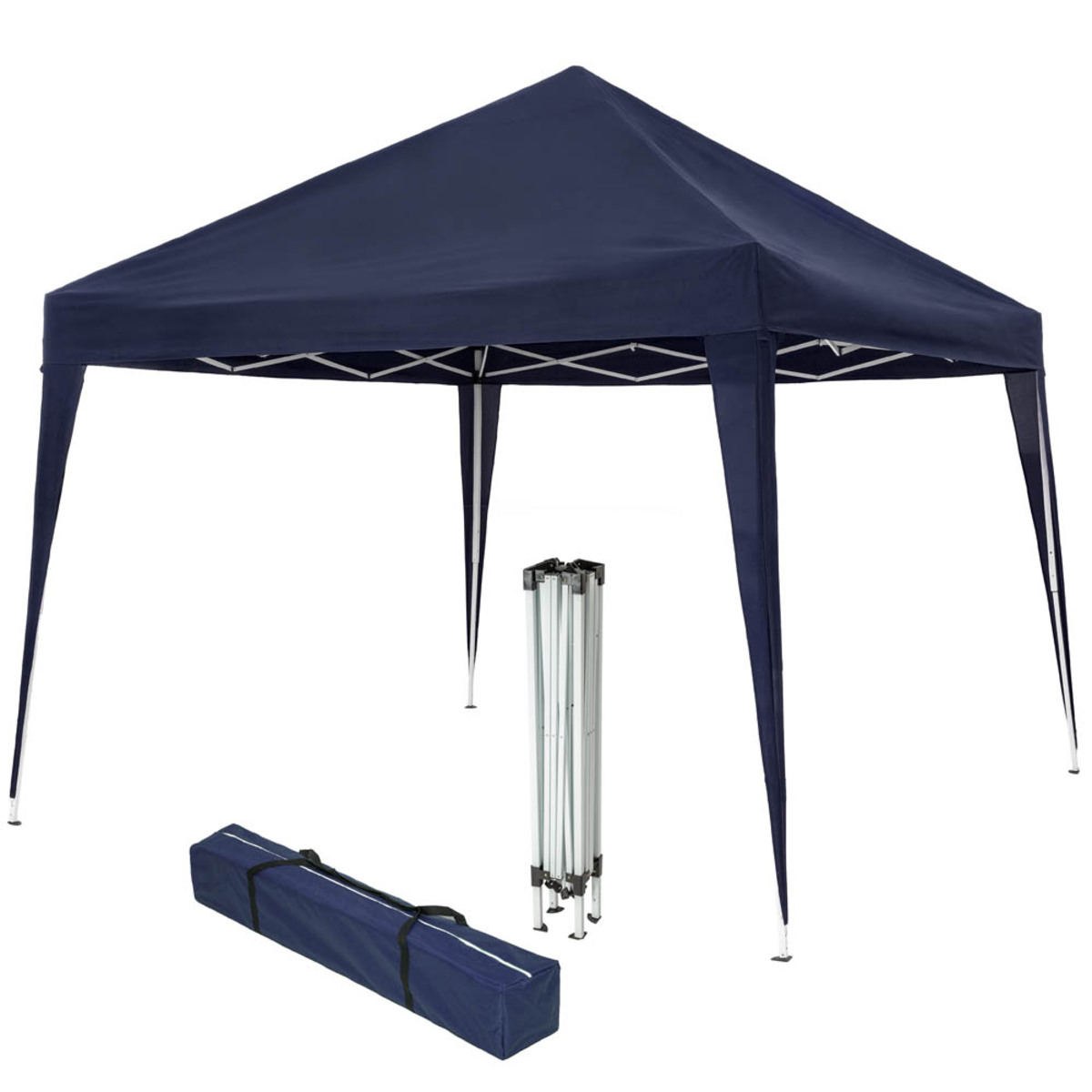faltbarer-garten-pavillon-3x3m-blau-von-tectake-f-r-55-69-ansehen
