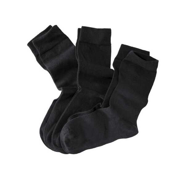 Unisex-Socken mit Komfort-Bund, 3er Pack
