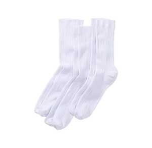 Unisex-Komfort-Socken mit hohem Baumwoll-Anteil, 3er Pack