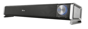 Trust Asto Soundbar für PC und Notebook, Stereosound ,Verbindung via 3,5mm Klinke, Power via USB