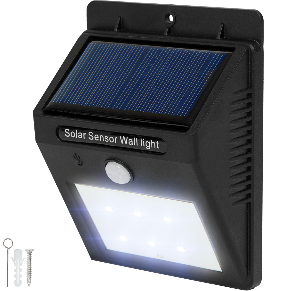 LED Solar Leuchte mit Bewegungsmelder von tectake für 12,58 € ansehen!