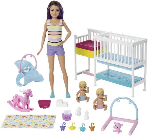 Barbie Babysitter Kinderzimmerset von Spiele-Max für 32,59 € ansehen!