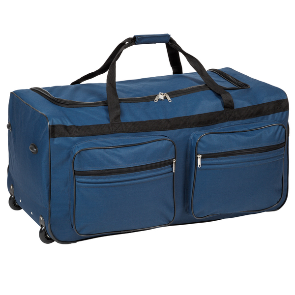 Reisetasche mit Rollen 160 Liter blau von tectake für 29 ...