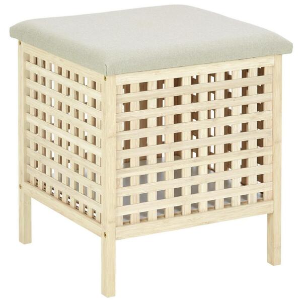 Wäschekorb in Naturfarben von Mömax ansehen!