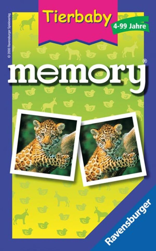 Ravensburger 230136 Tierbaby memory® Mitbringspiel