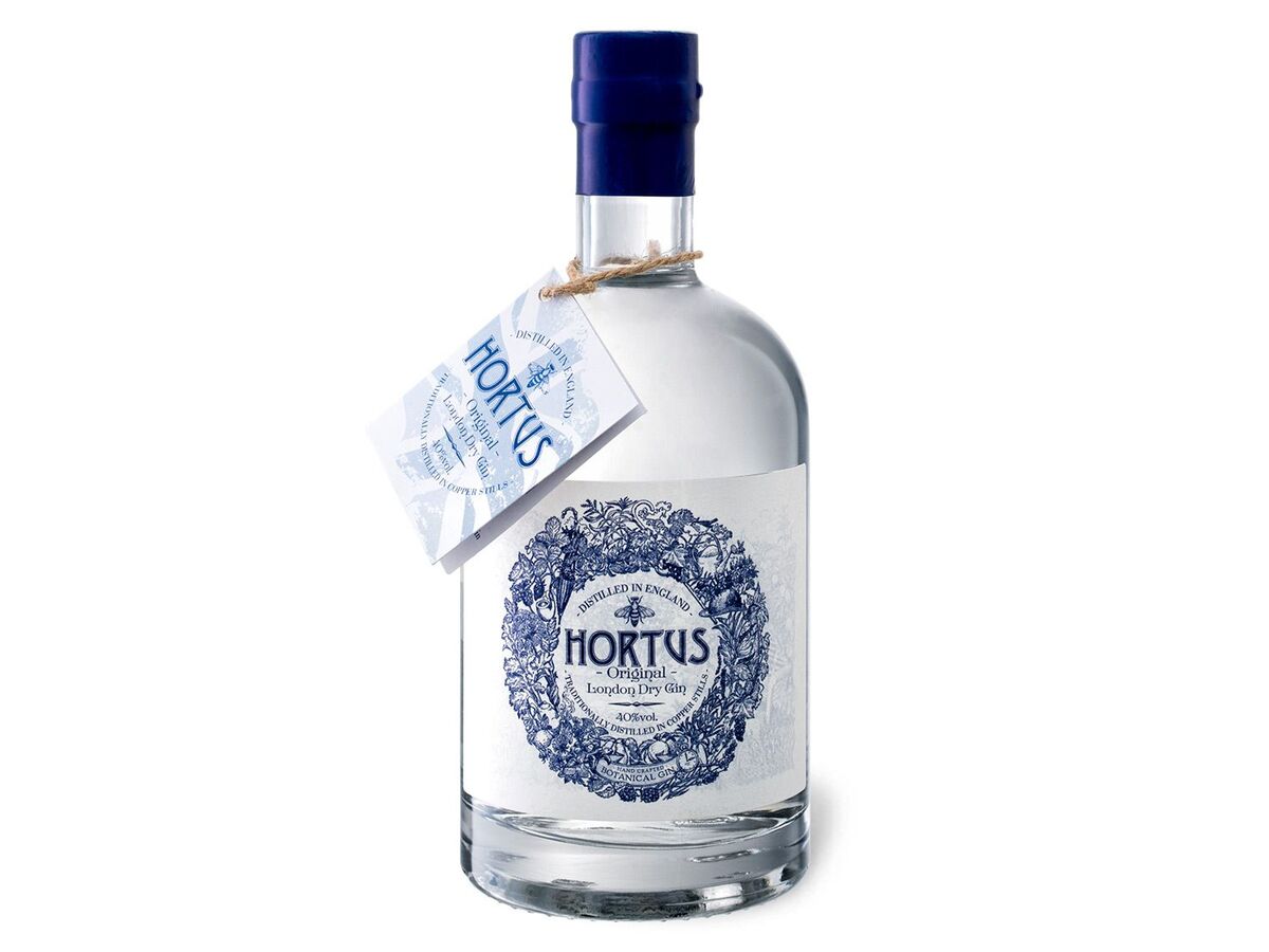 Hortus London Dry Gin 40 Vol von Lidl für 11,99 € ansehen!