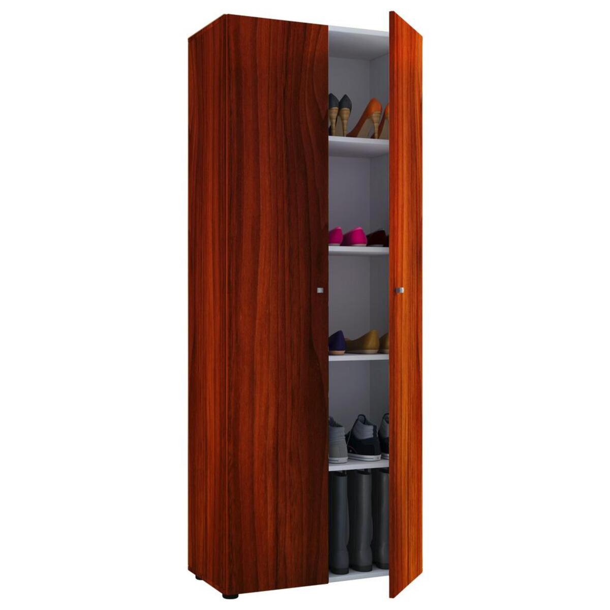 Mehrzweckschrank Nussbaum- farben ca. 70x178x40 cm von Mömax für 149