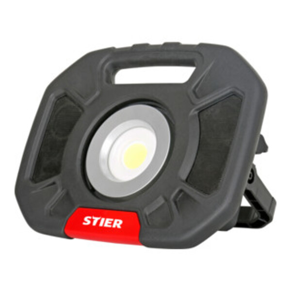 STIER Akku-COB-LED Baustrahler 4000 Lumen 40W mit integriertem Lautsprecher