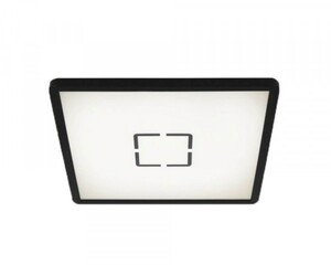 Briloner Ultraflache LED Deckenleuchte Free weiß/schwarz