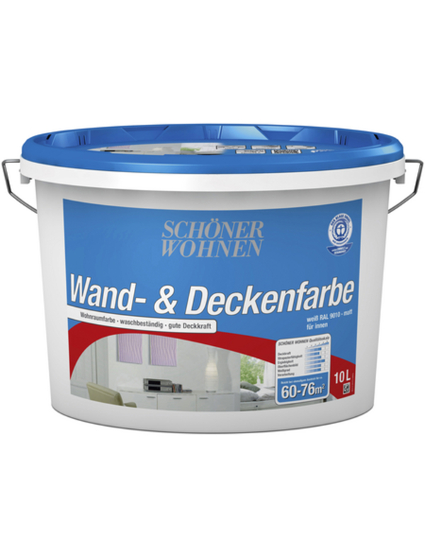 Wand- und Deckenfarbe »Wand- & Deckenfarbe«, matt von Hagebau ansehen!