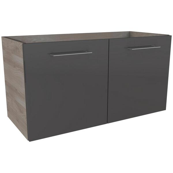 Waschtischunterschrank in Grau/Esche 'Lima' von Mömax für 169 € ansehen!
