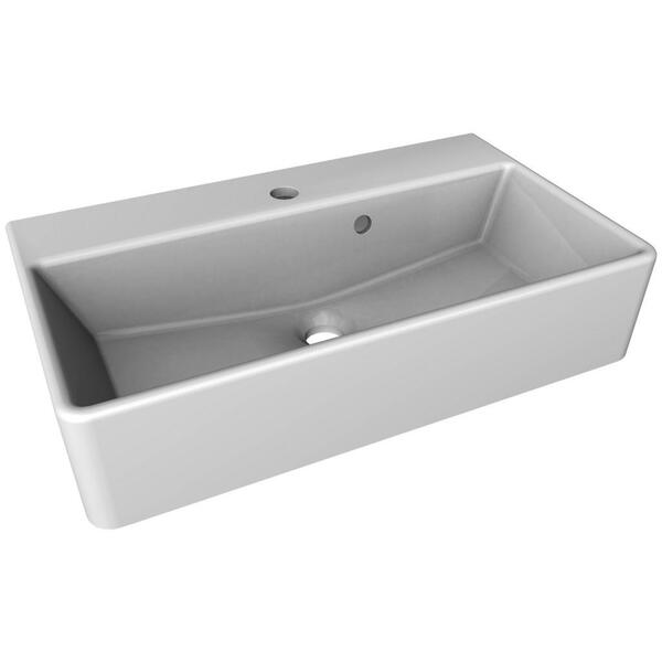 Waschbecken in Weiss aus Keramik 'Lima' von Mömax für 199 € ansehen!