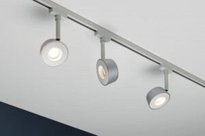 Paulmann URail LED Spot Pellet weiß, chrom matt, 6,7 W