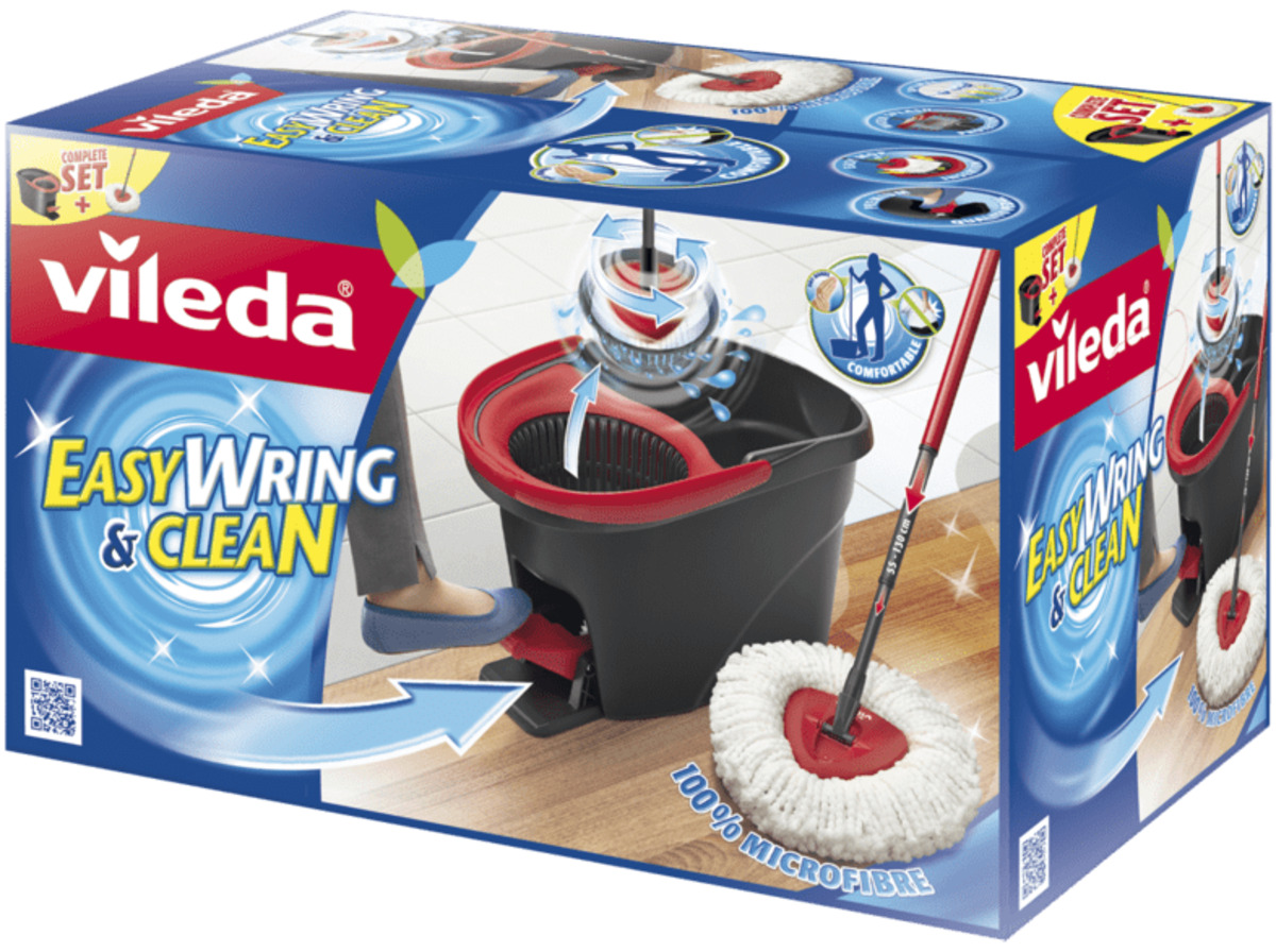 VILEDA 133649 EasyWring&Clean Wischmopp von Saturn für 43,99 € ansehen!