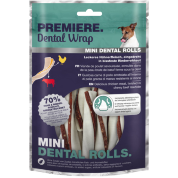 PREMIERE Dental Wrap Mini Dental Rolls 2x8 Stück von Fressnapf ansehen!