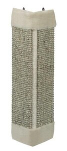 Nobby Kratzecke mit Plüsch 49 x 22 cm, grau