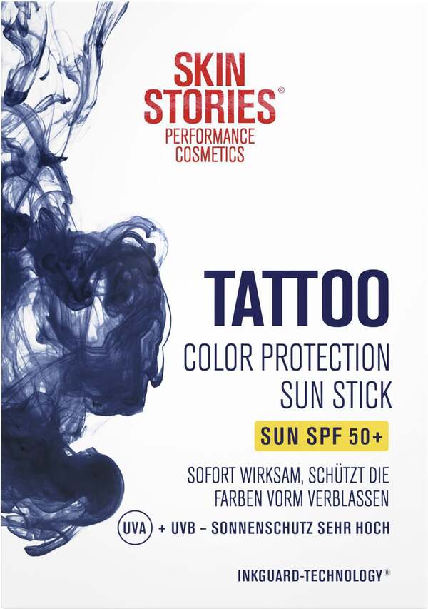 Skin Stories Tattoo Color Protection Sun Stick SPF 50+ von ROSSMANN für