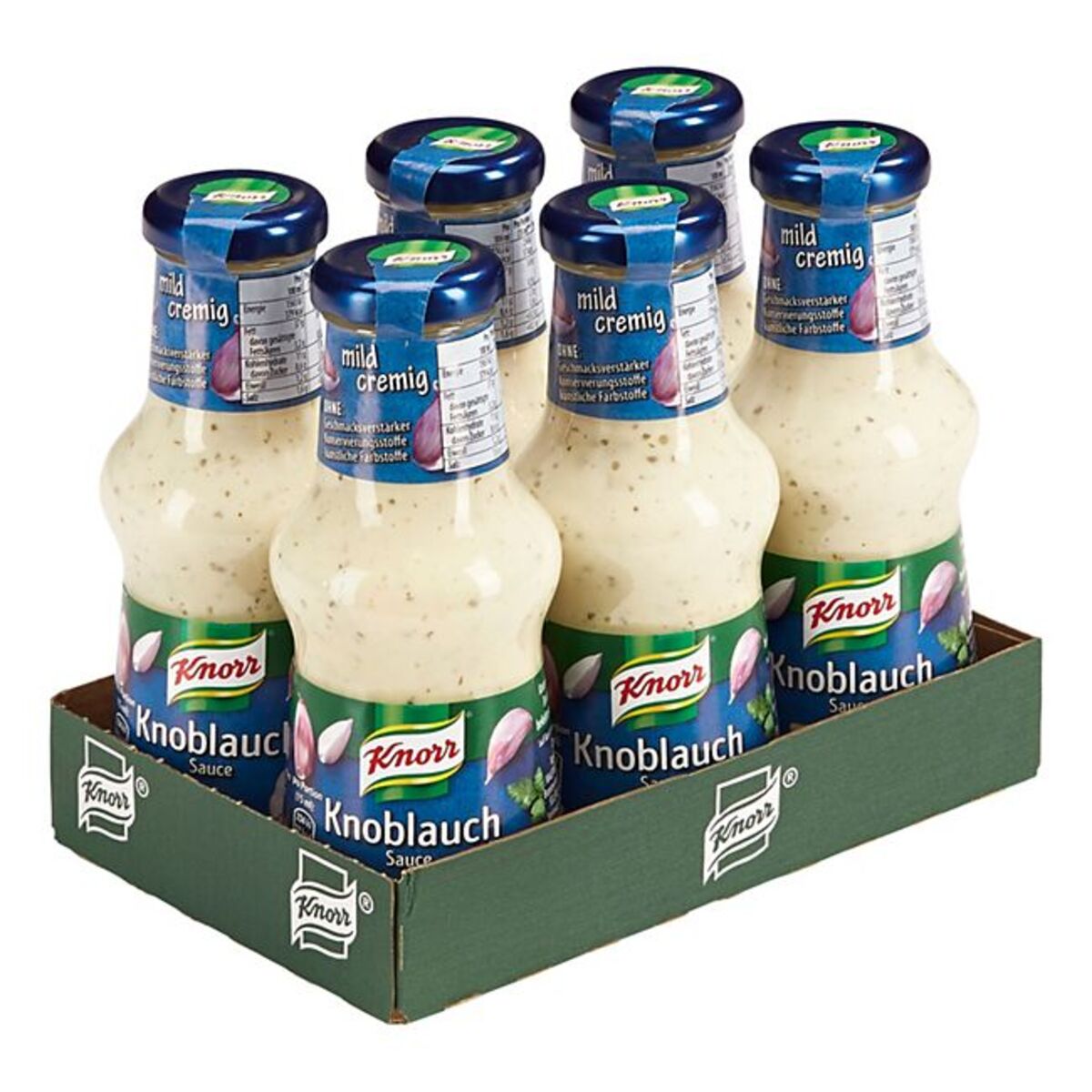 Knorr KnoblauchSauce 250 ml, 6er Pack von Netto MarkenDiscount für 4