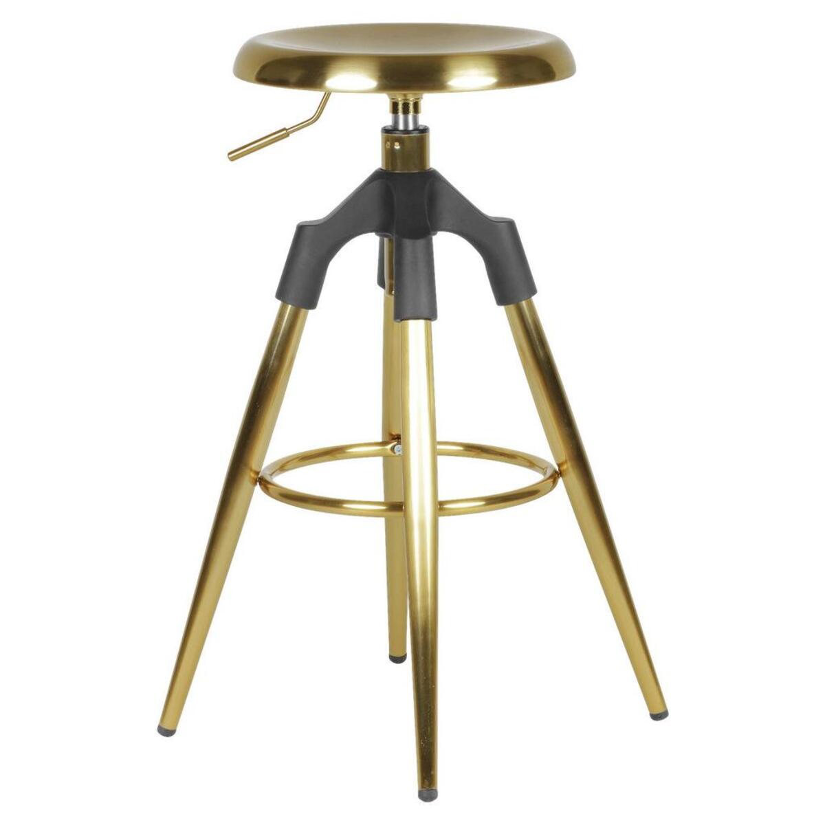 Barhocker in Goldfarbe von Mömax für 99,90 € ansehen!