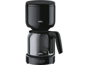 BRAUN PurEase KF 3120 Kaffeemaschine mit Glaskanne in Schwarz