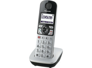 PANASONIC KX-TGQ 500 IP Telefon in Silber/Schwarz (Mobilteile: )