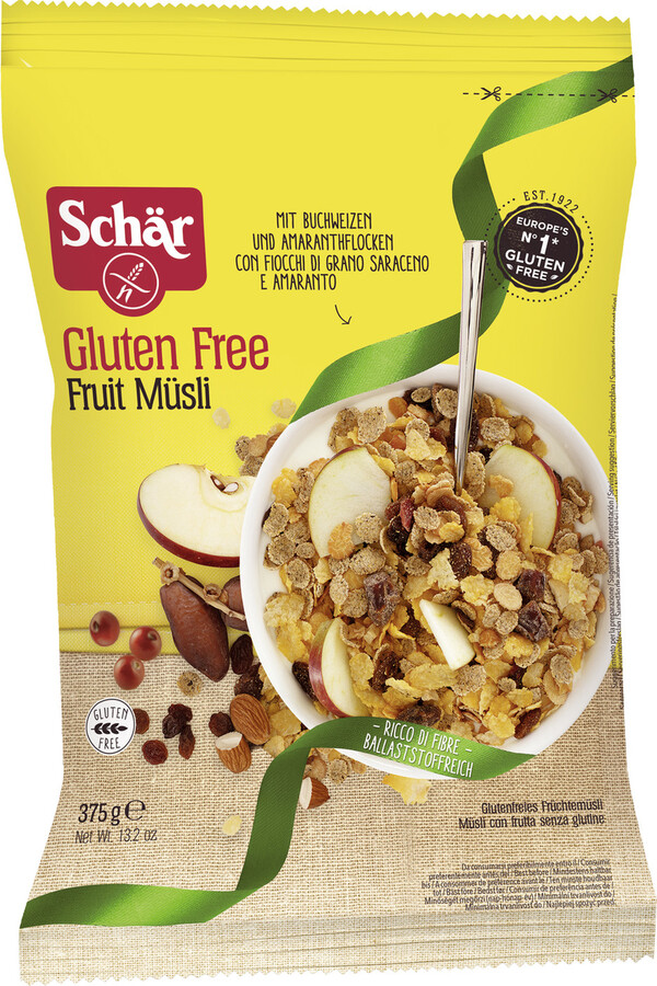 Schär Fruit Müsli glutenfrei 375g von Edeka24 für 3,72 € ansehen!