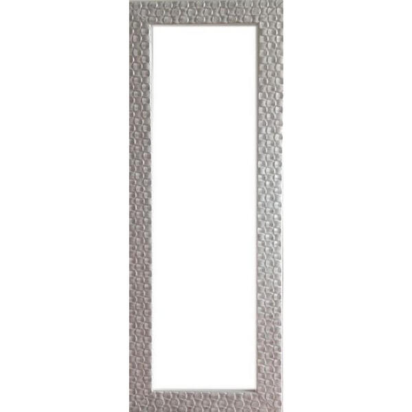 Landscape Spiegel paulownia silberfarben, weiß , Treviso , Holz, Glas