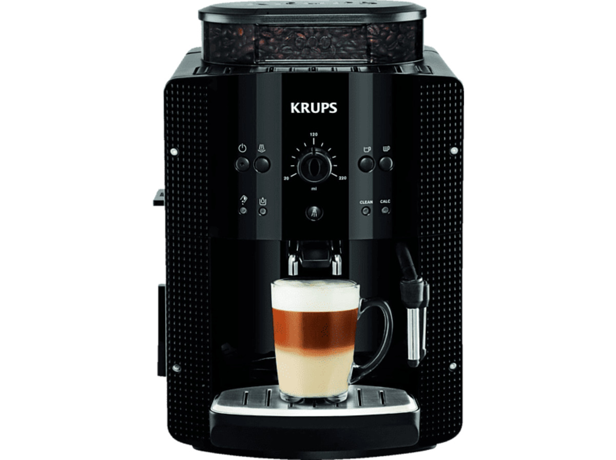 KRUPS EA 8108 Kaffeevollautomat Schwarz von Media Markt ...