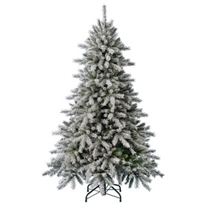 Evergreen Weihnachtsbaum Fichte Frost 150 cm, beleuchtet