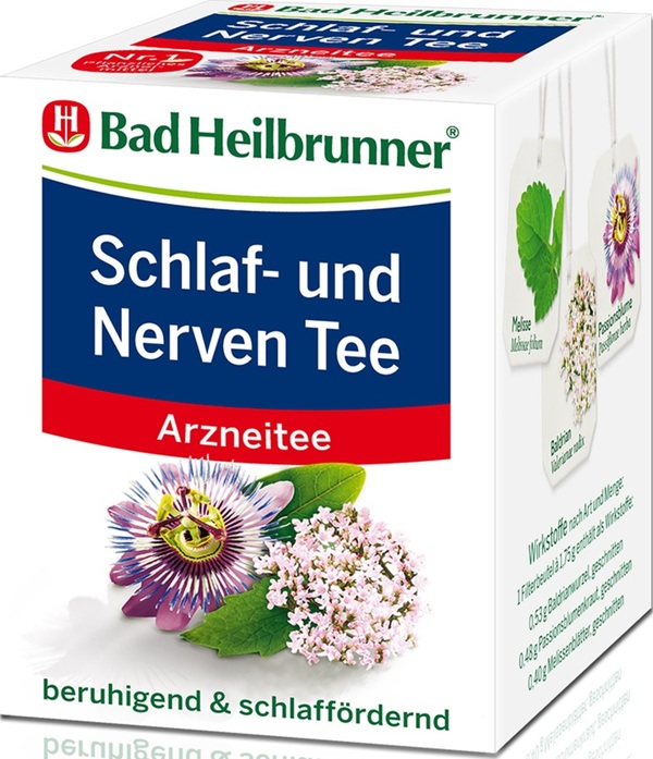 Bad Heilbrunner Schlaf- und Nerven Tee 8x 1,75 g von Edeka24 für 1,36 ...