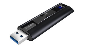SANDISK Extreme PRO® USB Solid State Flash-Laufwerk, Schwarz, 128 GB